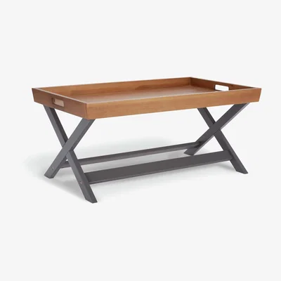 Habitat Habitat Bournemouth Tray Coffee Table - Dark Grey