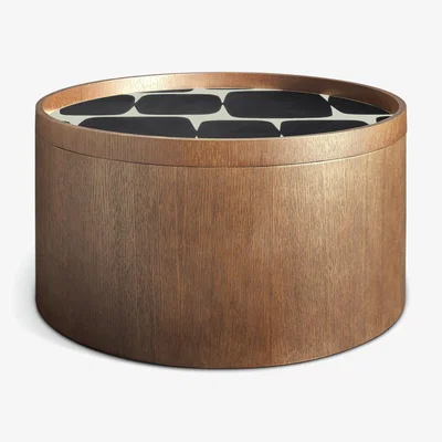 Habitat Habitat x Scion Esala Round Coffee Table - Walnut Stain