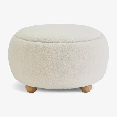 Habitat Habitat Adeline Round Coffee Table - Cream