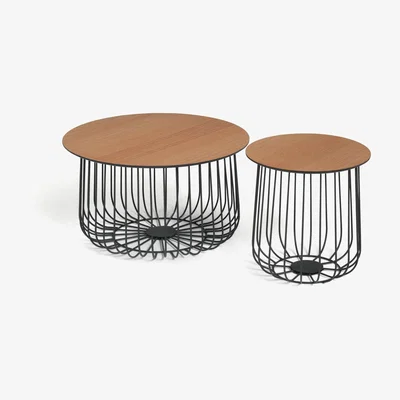Habitat Habitat Wire Frame Bird Cage Coffee and Side Tables