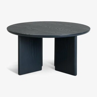 Habitat Habitat Lason Round Coffee Table -  Blue
