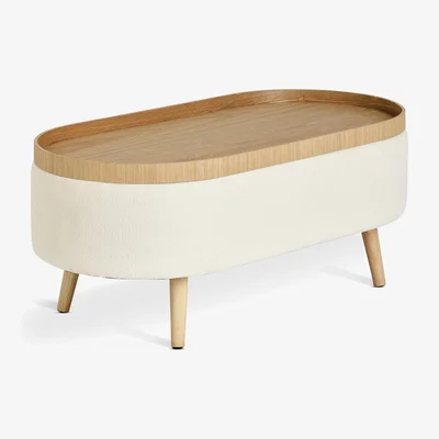 Habitat Habitat Ingo Coffee Table - Cream