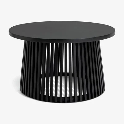 Habitat Habitat Jericho Round Coffee Table - Black