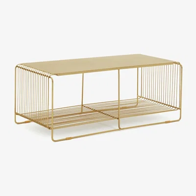 Habitat Habitat Riva Coffee Table - Gold
