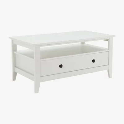 Habitat Habitat Minato 1 Drawer Coffee Table - White
