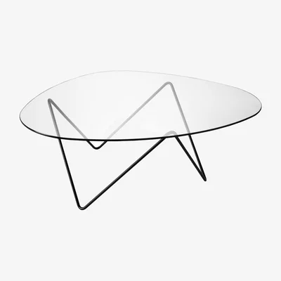 Heal's Gubi Pedrera Coffee Table with Black Base