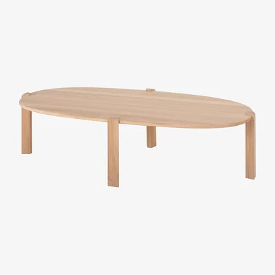 Heal's Gazzda Kulin Coffee Table White Oiled Oak 150 x 80 x 40cm