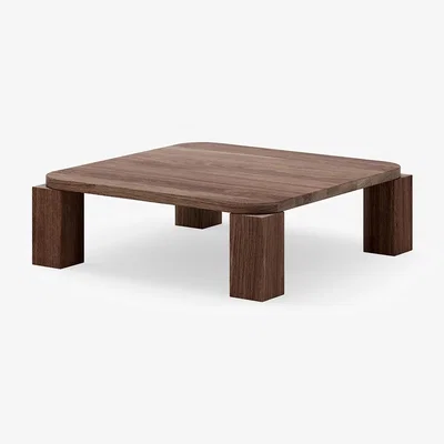 Heal's New Works Atlas Coffee Table Fumed Oak 82 x 82cm