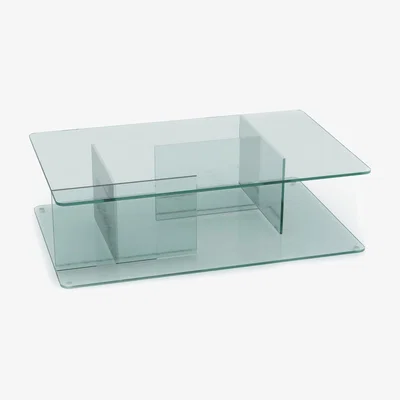 Heal's Case Lucent Coffee Table Clear Glass - Heal's UK Furniture
