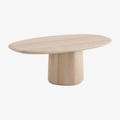 Heal's Heal's Column Oval Coffee Table Oak