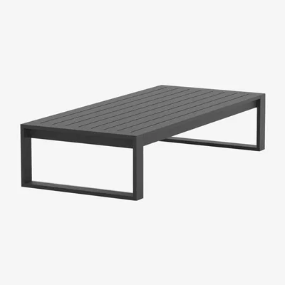 Heal's Case Eos Garden Coffee Table Black - Heal's UK Outdoor Furniture
