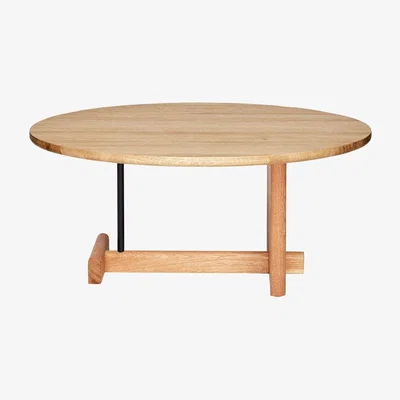 Heal's Fogia Koku Round Low Coffee Table Wenge - Heal's UK Furniture