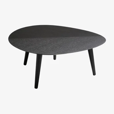 Heal's Zanotta Tweed Mini Table Medium in Black Oak