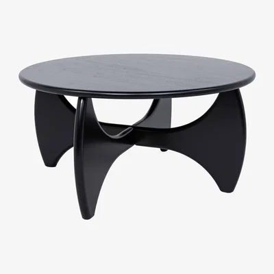 Homebase Kirk Mid Century Coffee Table - Black
