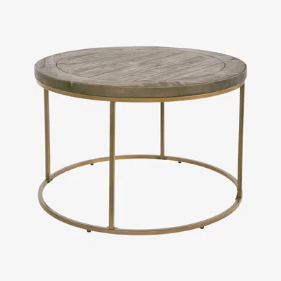 IO Living Wiltshire Round Coffee Table - Nutmeg