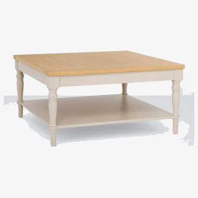 John Lewis John Lewis Foxmoor Square Coffee Table, FSC-Certified, Oak/White