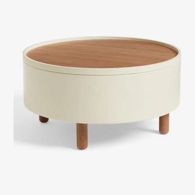 John Lewis John Lewis ANYDAY Drum Coffee Table, Greige