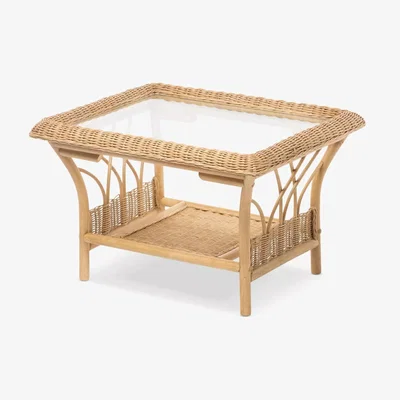 John Lewis Desser Viola Rattan Coffee Table, Natural