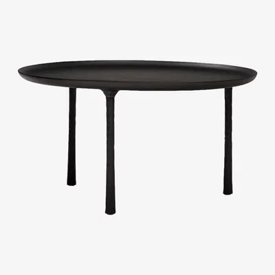 John Lewis west elm Sintra Metal Coffee Table, Dark Bronze