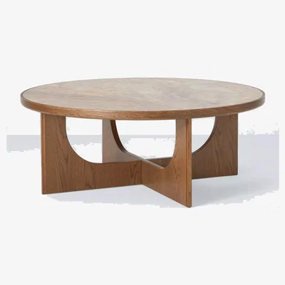 John Lewis John Lewis Sculpt Ceramic Coffee Table, Dark Stain