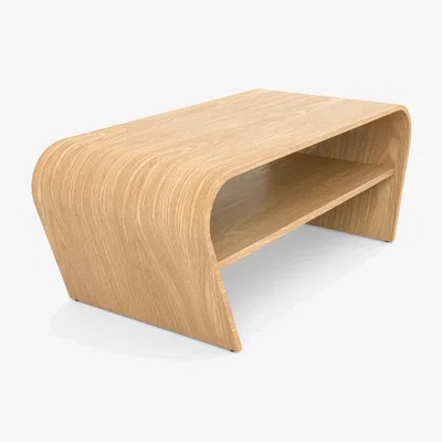 John Lewis Tom Schneider Taper Coffee Table, Oak