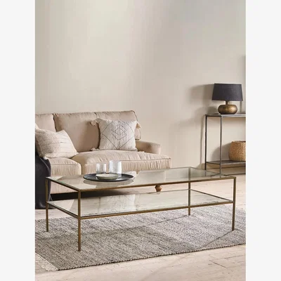 John Lewis Nkuku Nakuru Coffee Table, Brass