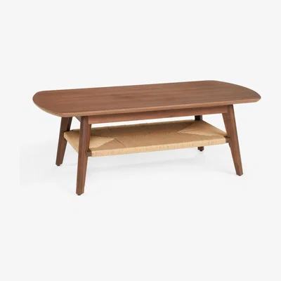 John Lewis John Lewis Cord Coffee Table, Mid Brown