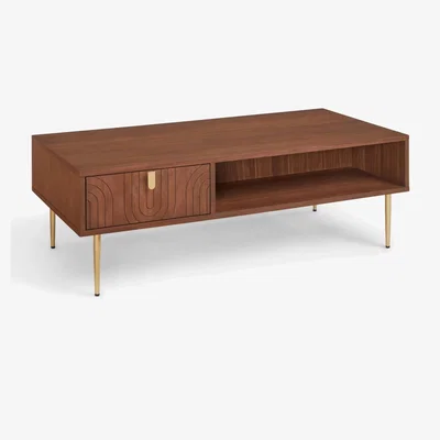 John Lewis John Lewis Harvard Coffee Table, Walnut