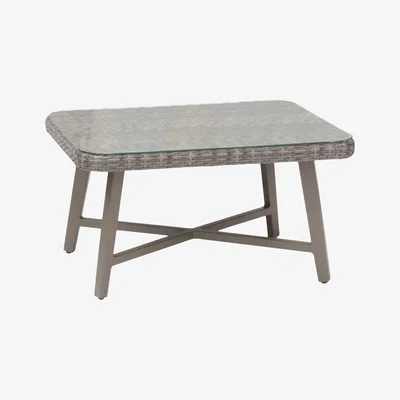 John Lewis KETTLER LaMode Small Garden Coffee Table, Grey Ash