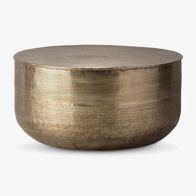John Lewis Gallery Direct Pueblo Coffee Table, Antique Brass