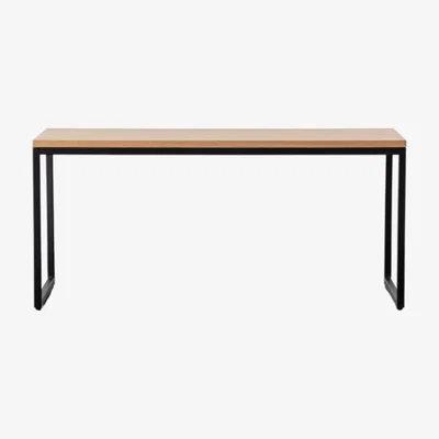 Knees Trikala 100cm Rectangle Wood Veneer Coffee Table - Natural