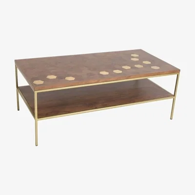 Knees Magnus Dark Acacia Wood Coffee Table