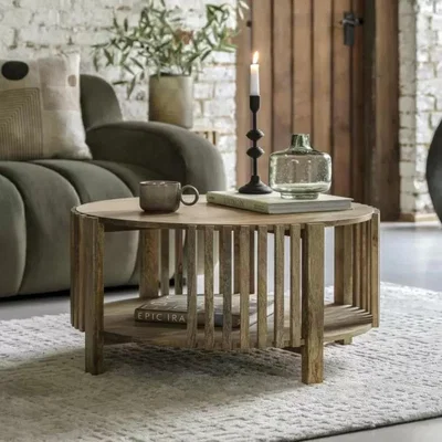 Knees Voss Mango Wood Coffee Table - Natural