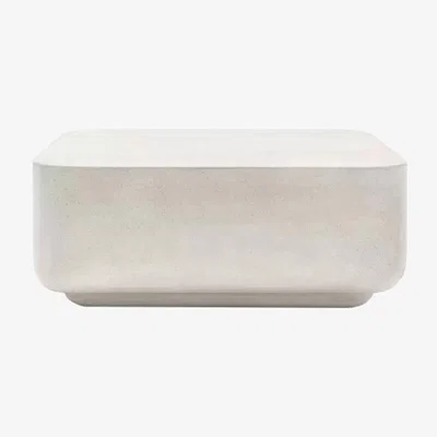 Knees Brisby Concrete Coffee Table - Concrete