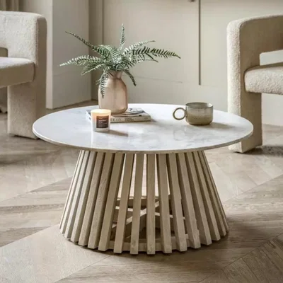 Knees Soho Mango Wood Coffee Table - Natural