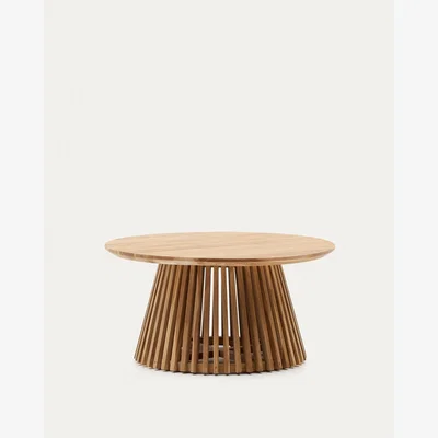 Kave Home Jeanette Ø 80 cm natural coffee table