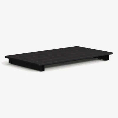 Kave Home Modular Coffee tabletop in grey aluminium 52 x 91cm