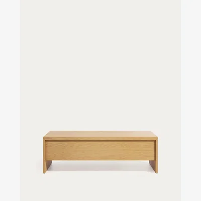 Kave Home Abilen oak wood lift-up coffee table 110 x 60 cm FSC 100%