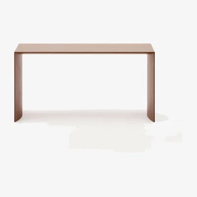 Kave Home Litto walnut veneer coffee table with a natural colour finish, 90 x 45 cm