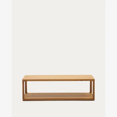 Kave Home Maymai oak wood coffee table 140 x 70 cm