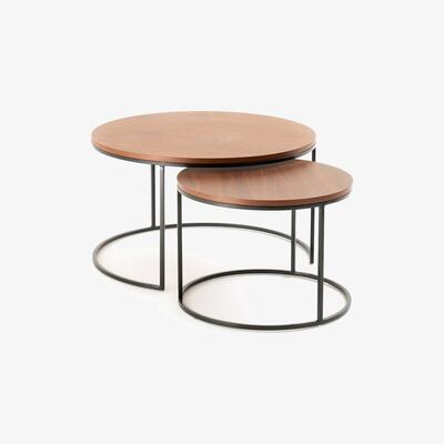 La Redoute Watford Set of 2 Nesting Coffee Tables