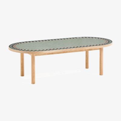 La Redoute Colora Patterned Oak Coffee Table