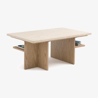 La Redoute Caliste Travertine Coffee Table