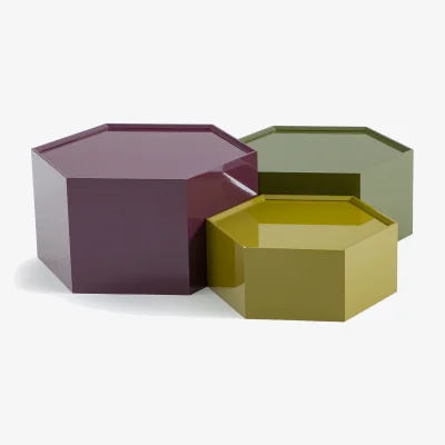 La Redoute Set of 3 Wai Stackable Coffee Tables