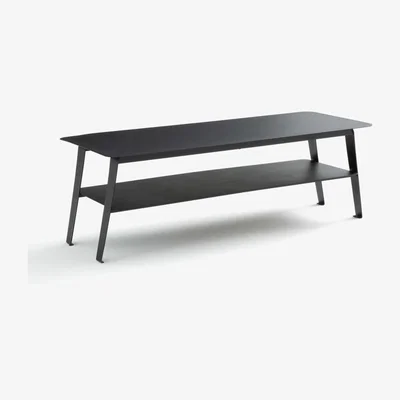La Redoute Hiba Two-Tier Metal Coffee Table