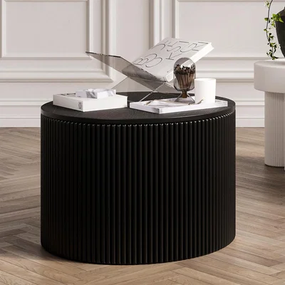 La Redoute Zana Curve Round Reeded Coffee Table