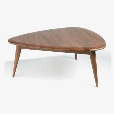 La Redoute Théoleine Small Retro-Style Coffee Table in Solid Walnut