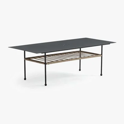 La Redoute FILARIA Metal & Woven Cord Coffee Table