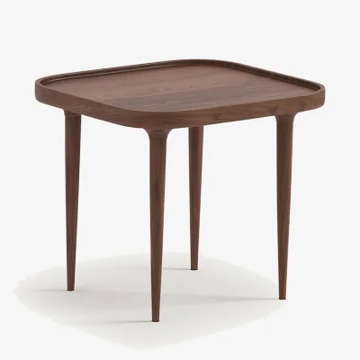 La Redoute Magosia Walnut Coffee Table, Small Model