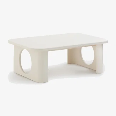 La Redoute Morti Coffee Table with Carved Legs, Length 88cm